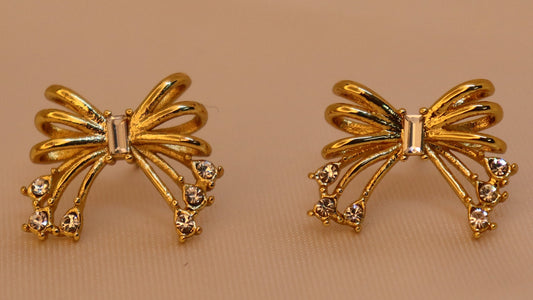 Golden Knot Earring