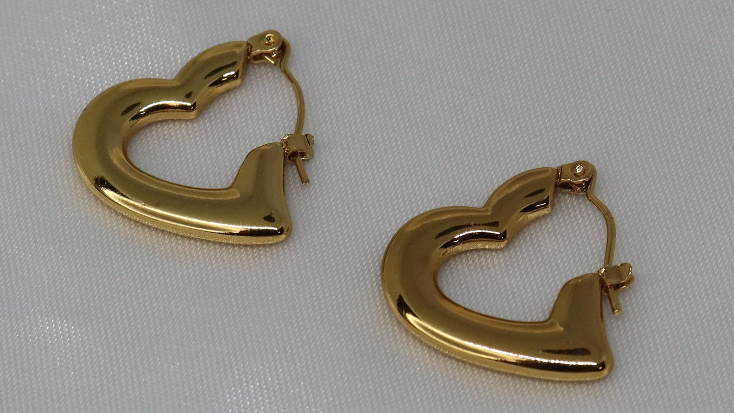 Heart Goldies Earring
