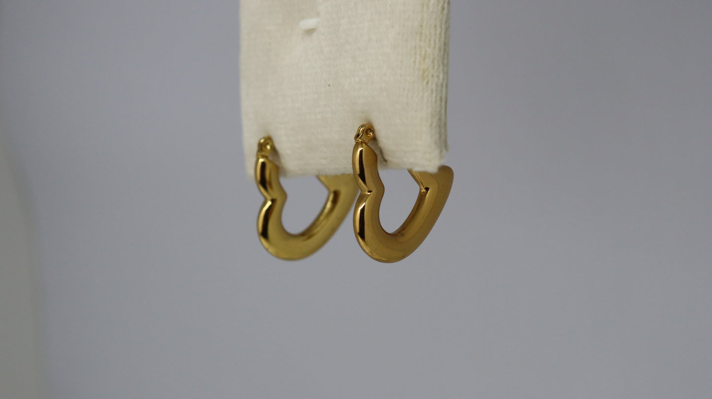 Heart Goldies Earring