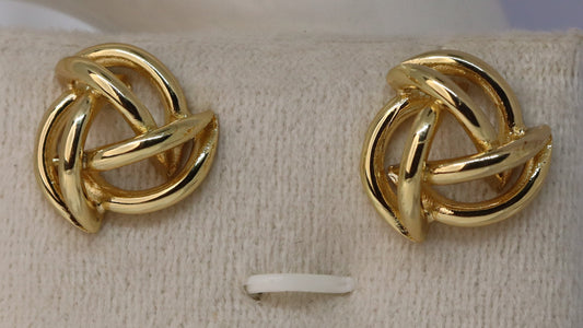 Gold Nest Earring