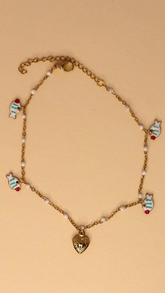 Ocean Charm Anklet