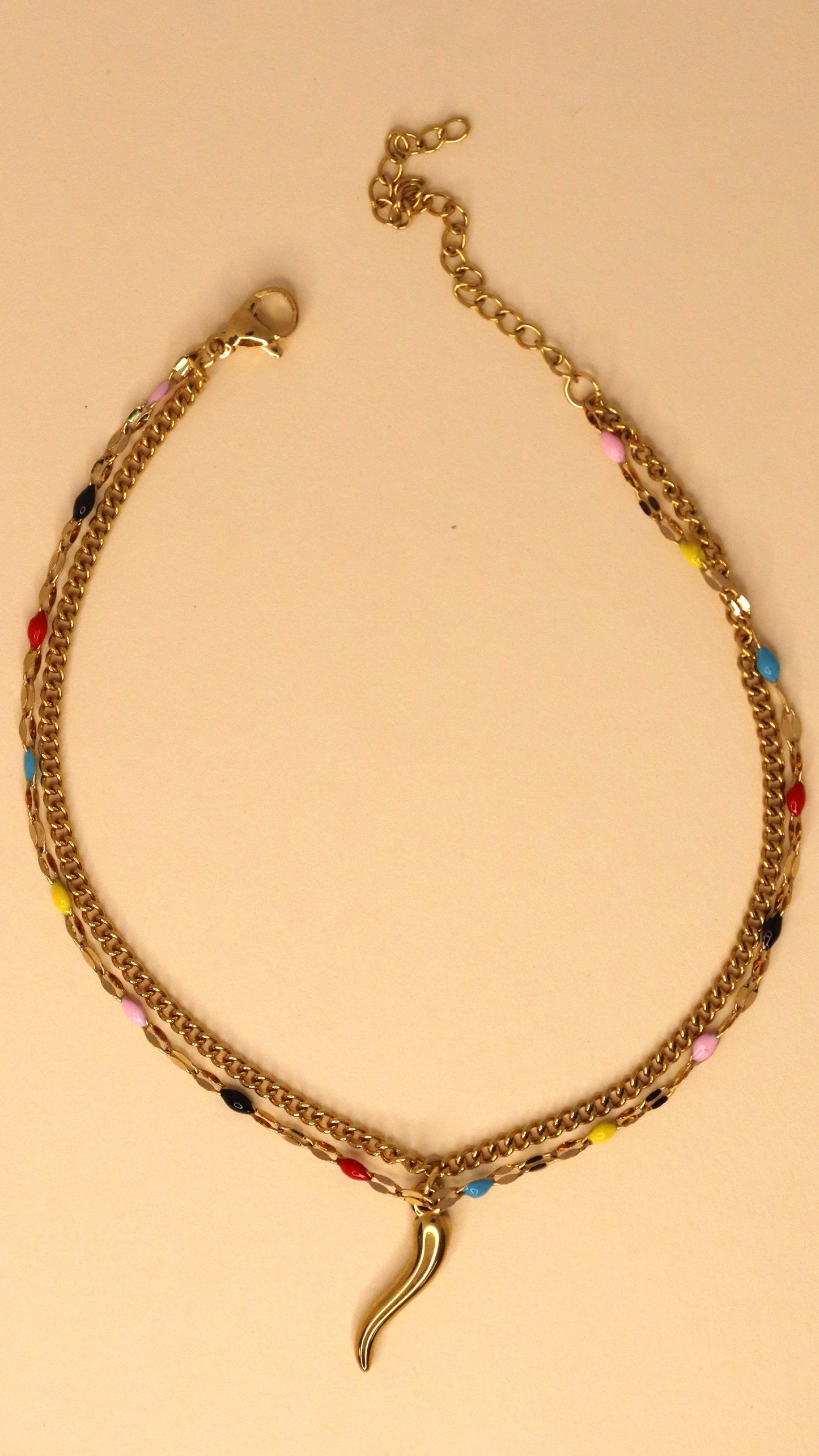 Happy Hue Anklet