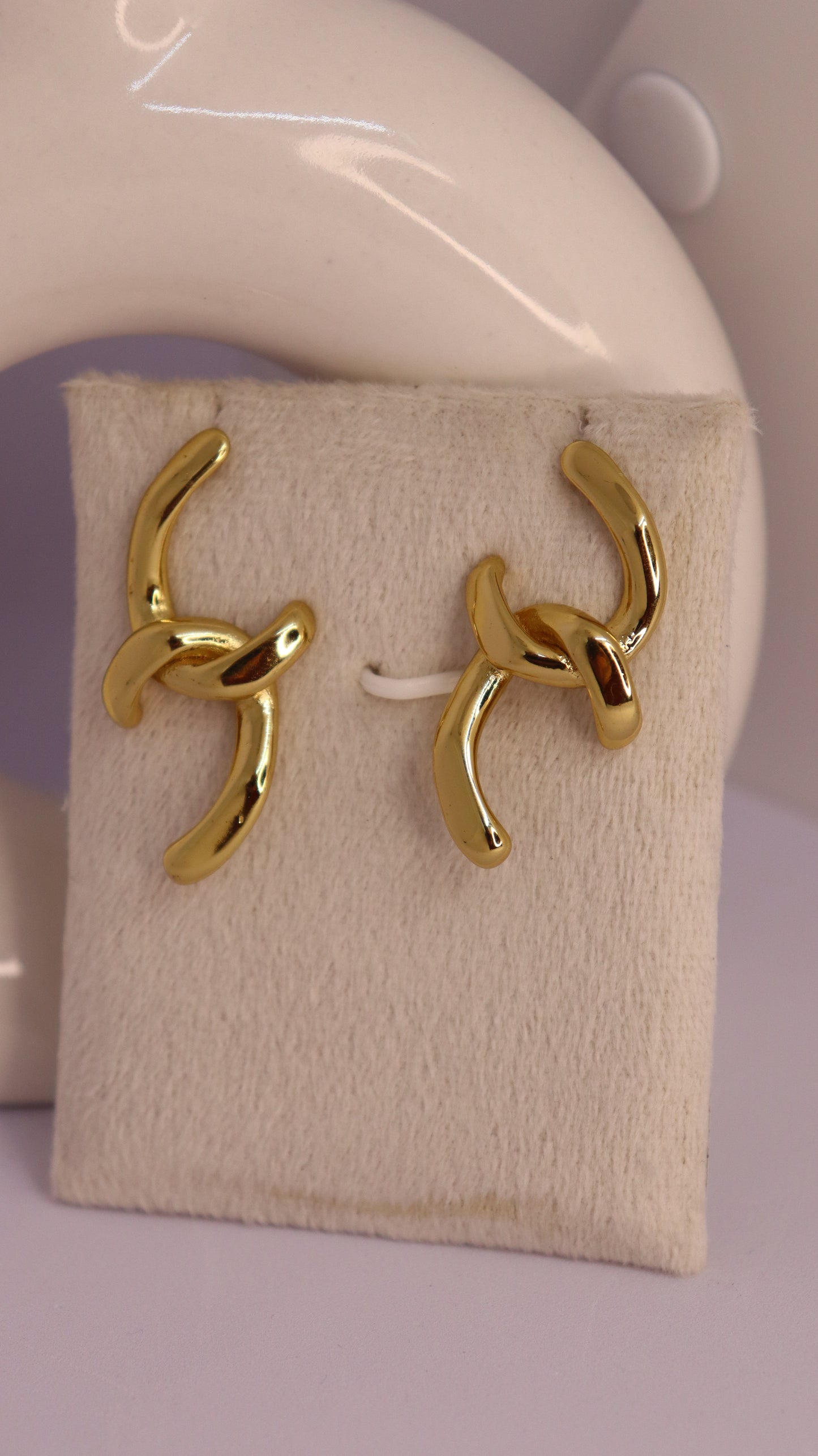 Golden Loop Earring