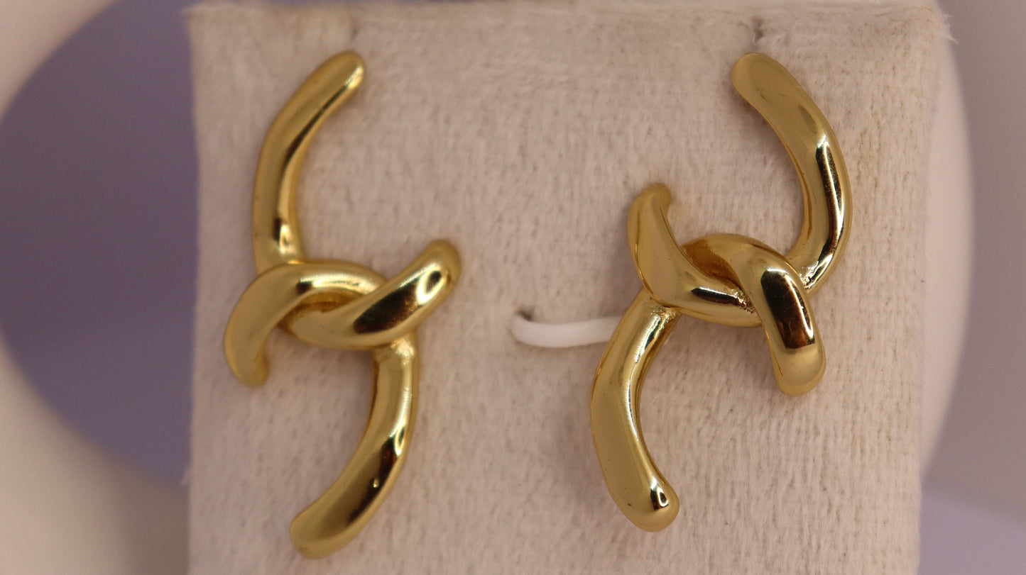 Golden Loop Earring