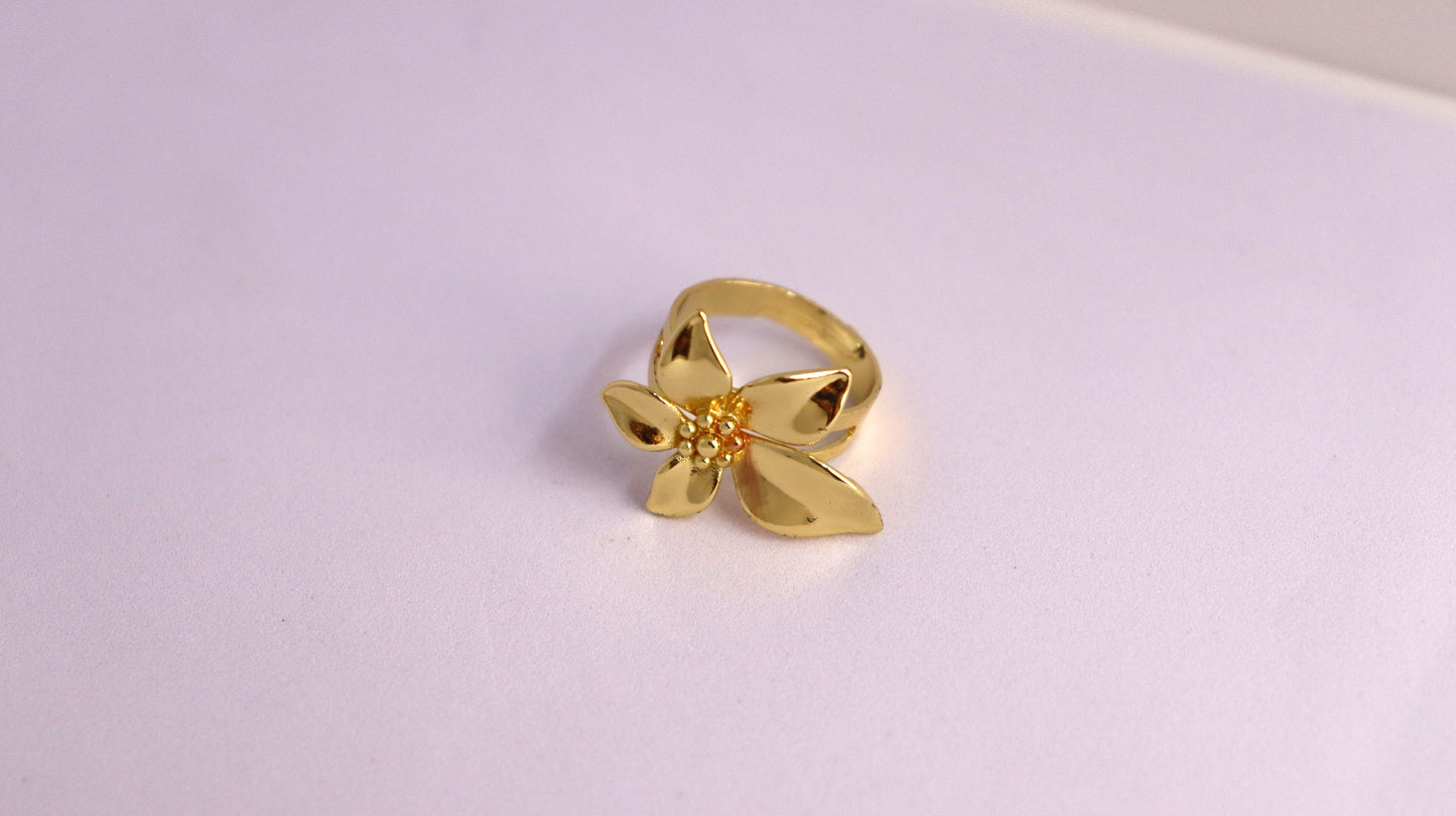 Golden Bloom Ring