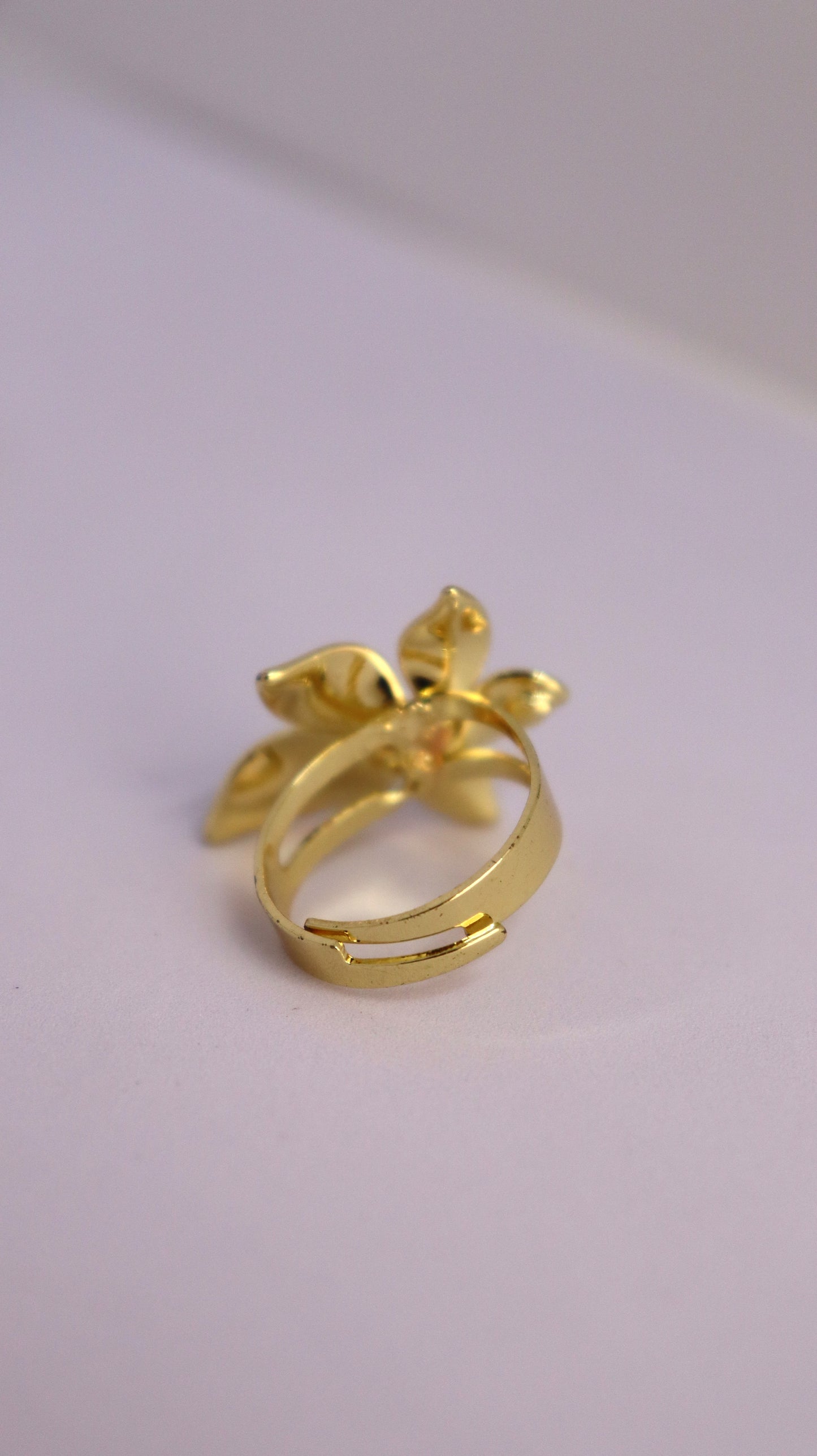 Golden Bloom Ring