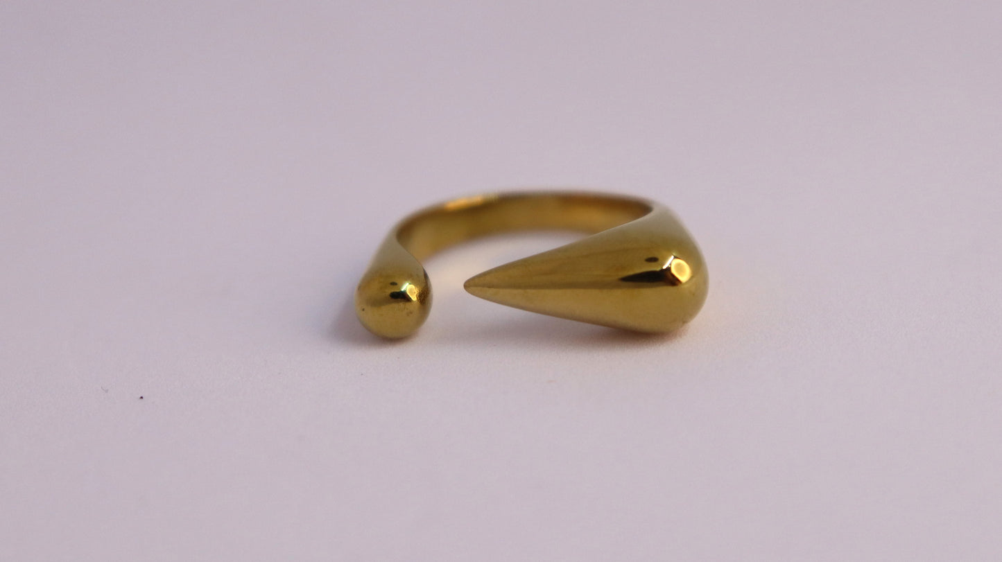 Sleek Gold Ring