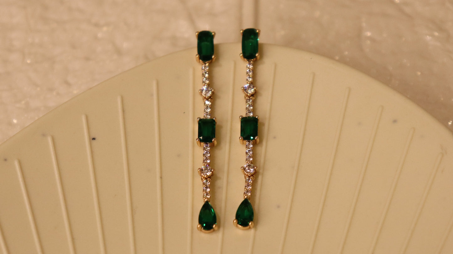 Emerald Grace Earrings
