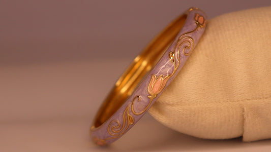 Lavender Bloom Bracelet