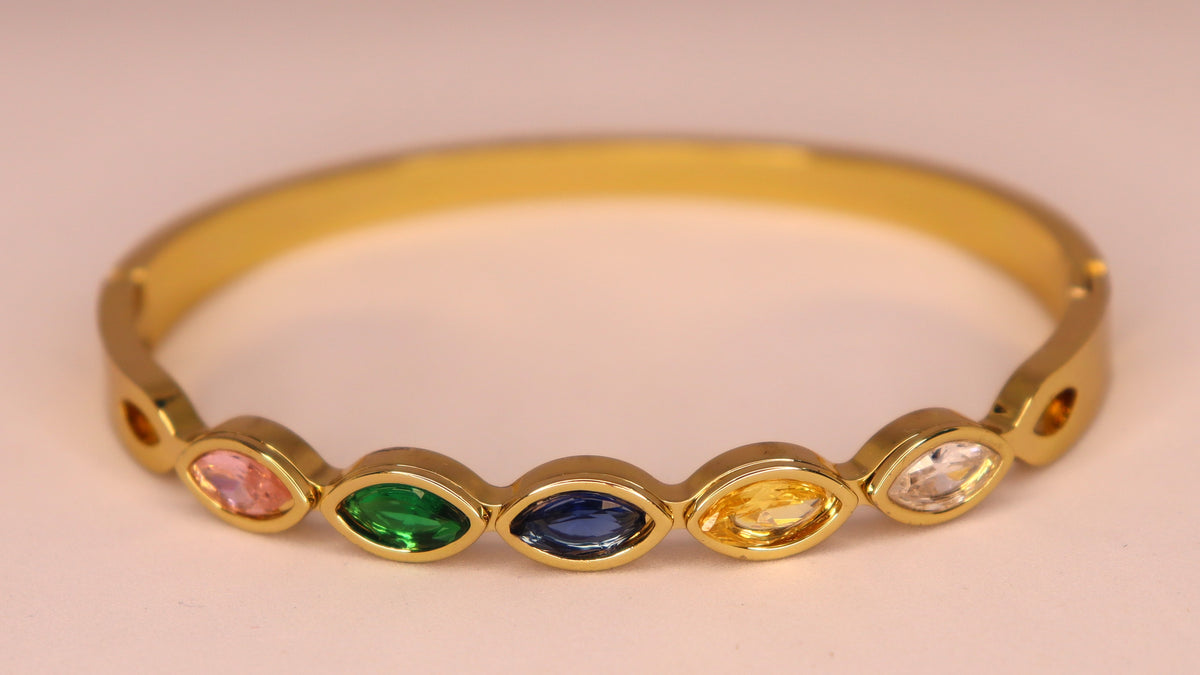 Prismatic Luxe Stack ( Set of 3 Bracelets )