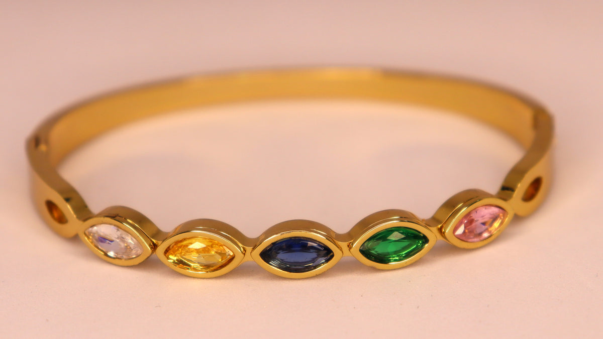 Royal Spectrum Stack ( Set of 4 Bracelets )