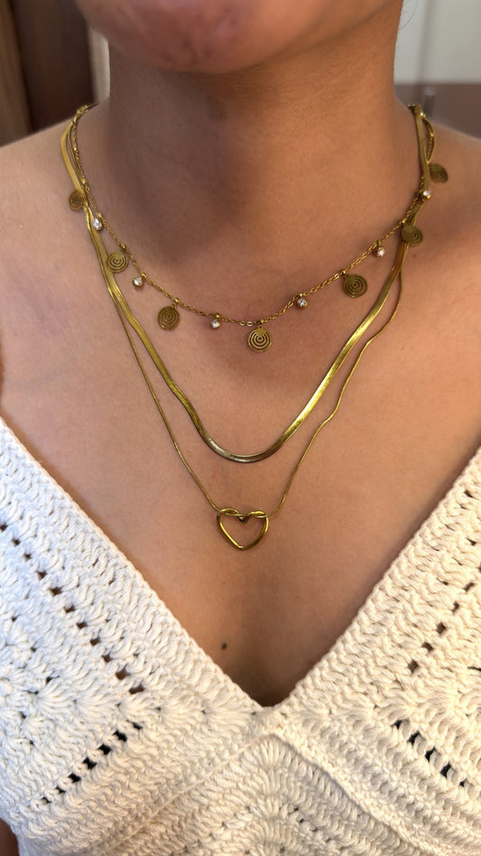 Heartbeat Luxe Necklace Stack (Set of 2 Necklaces)